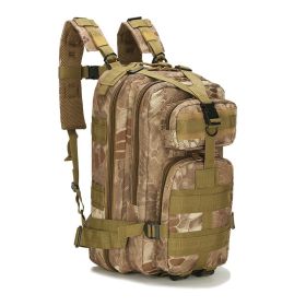 Outdoor Tactical Bag Camping Sports Backpack (Color: Python Mud Color) Outdoor Tactical Bag Camping Sports Backpack (Color: Python Mud Color)